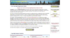 Desktop Screenshot of freecopyrightregistration.com